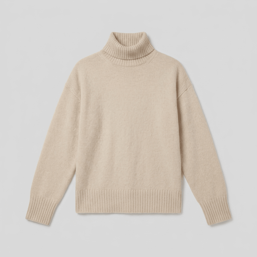 Luxe Turtleneck Sweater | Soft Cashmere, Classic Fit