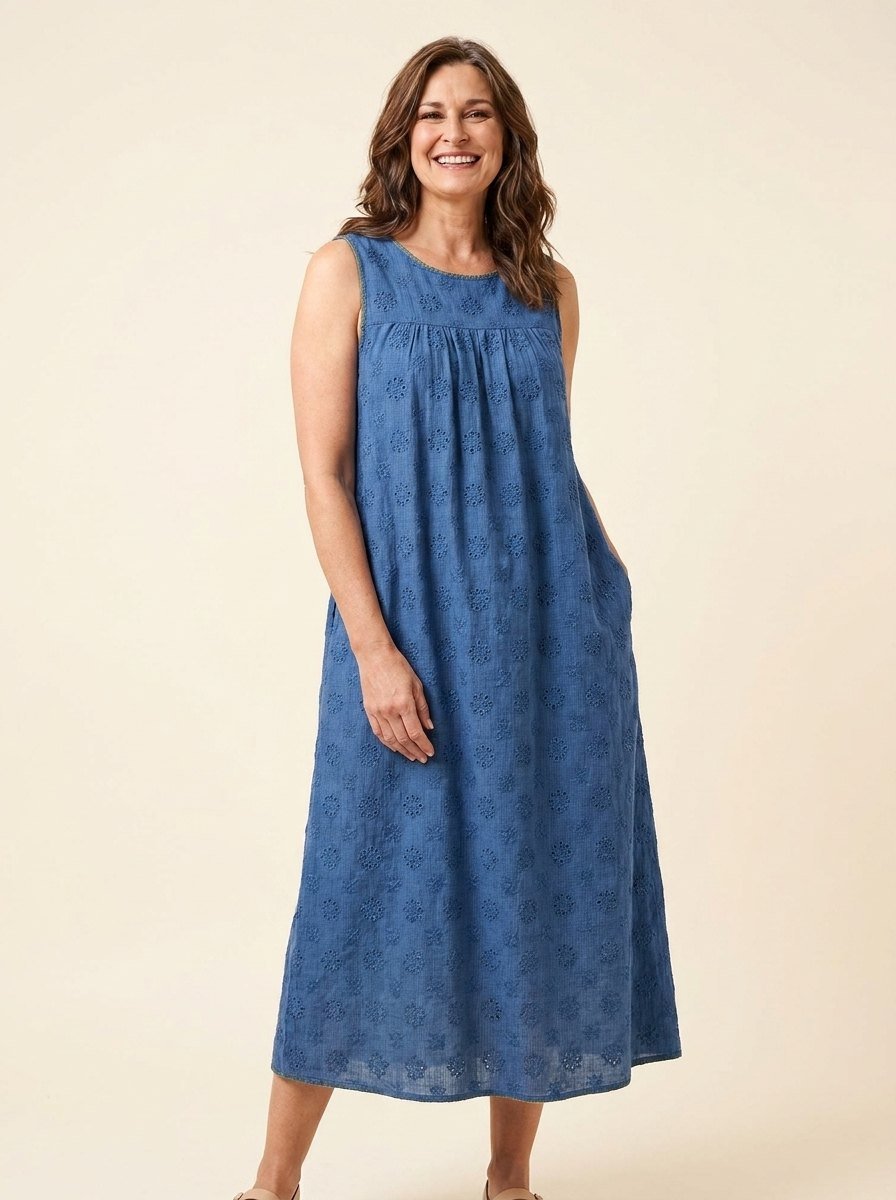Mara | Womens Dress Lightweight Midi with Pockets