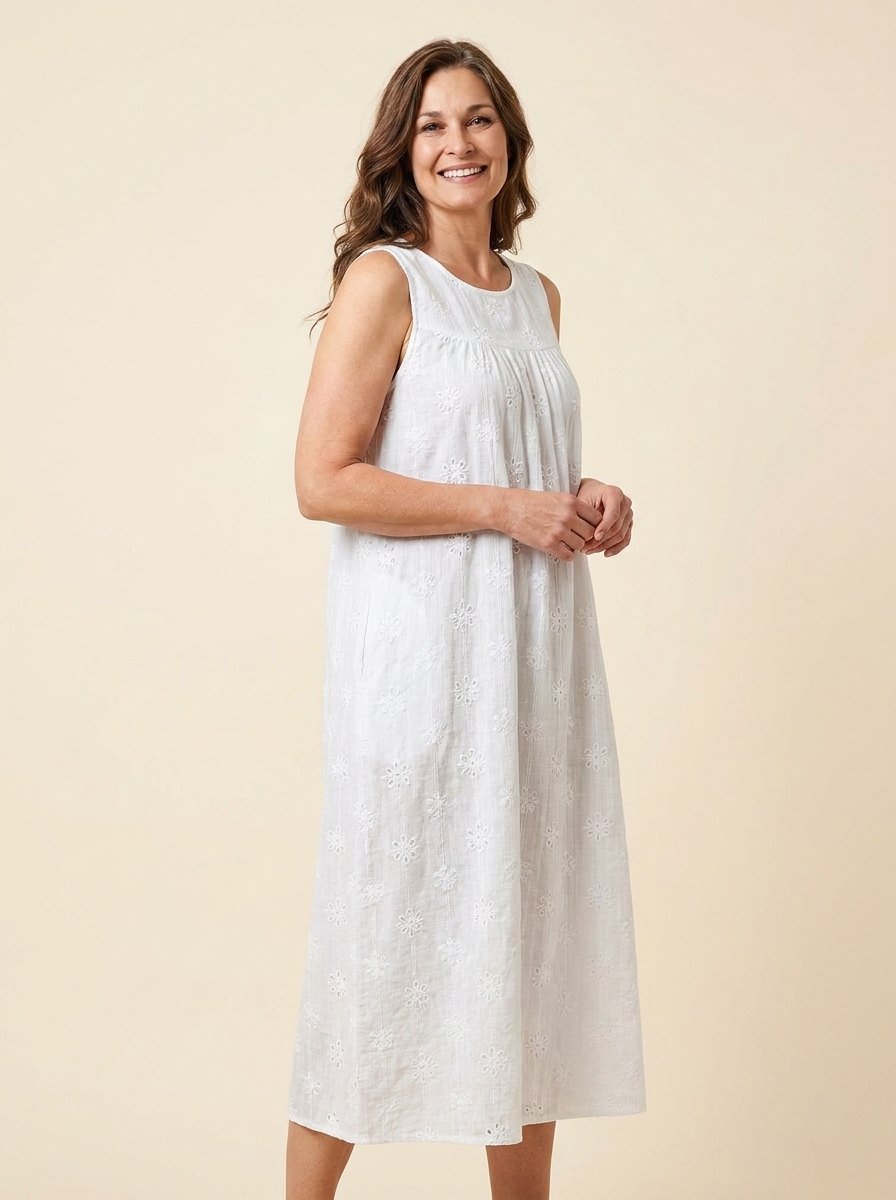 Mara | Womens Dress Lightweight Midi with Pockets