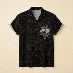 Maverick | Men's Shirt Aztec-Inspired, Lightweight