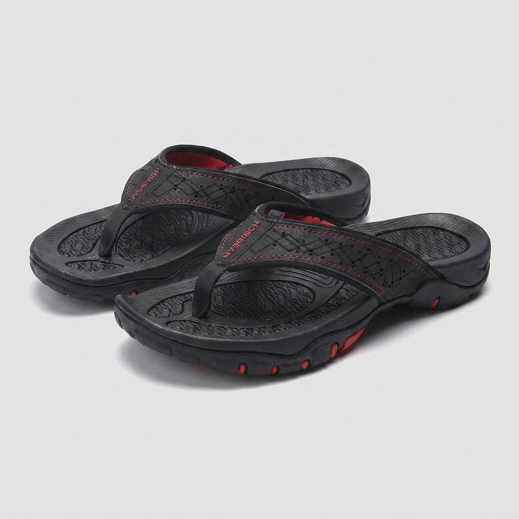 Maverick | Mens Flip Flops Arch Support, Water-Resistant, Slip-On Design