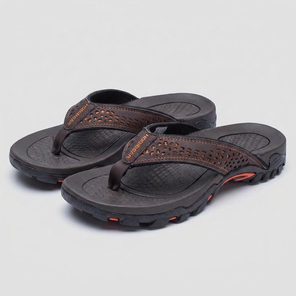 Maverick | Mens Flip Flops Arch Support, Water-Resistant, Slip-On Design