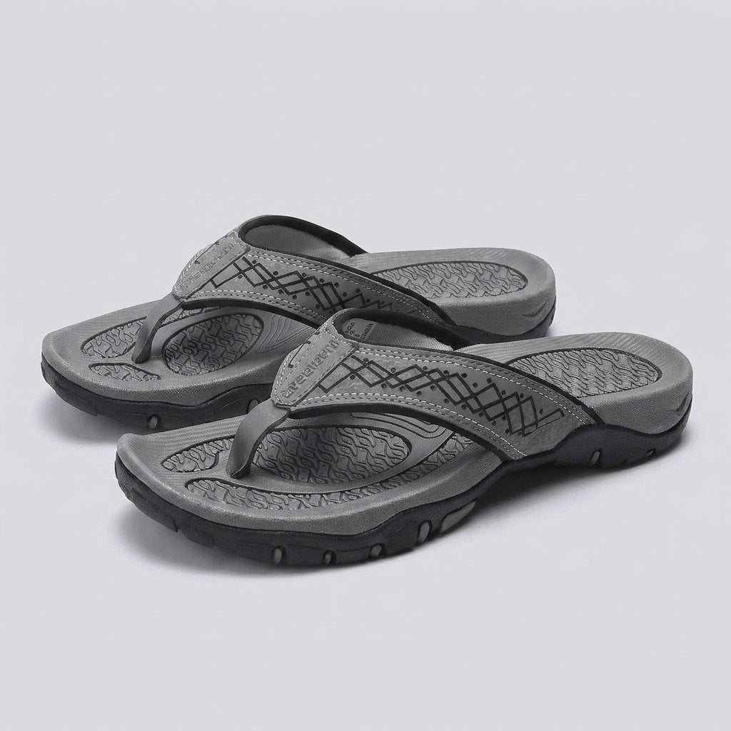 Maverick | Mens Flip Flops Arch Support, Water-Resistant, Slip-On Design
