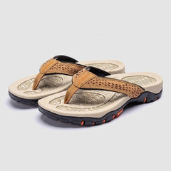 Maverick | Mens Flip Flops Arch Support, Water-Resistant, Slip-On Design