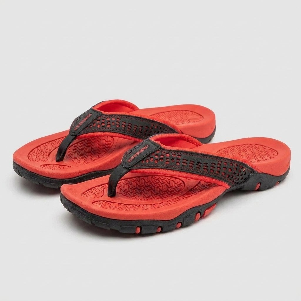 Maverick | Mens Flip Flops Arch Support, Water-Resistant, Slip-On Design