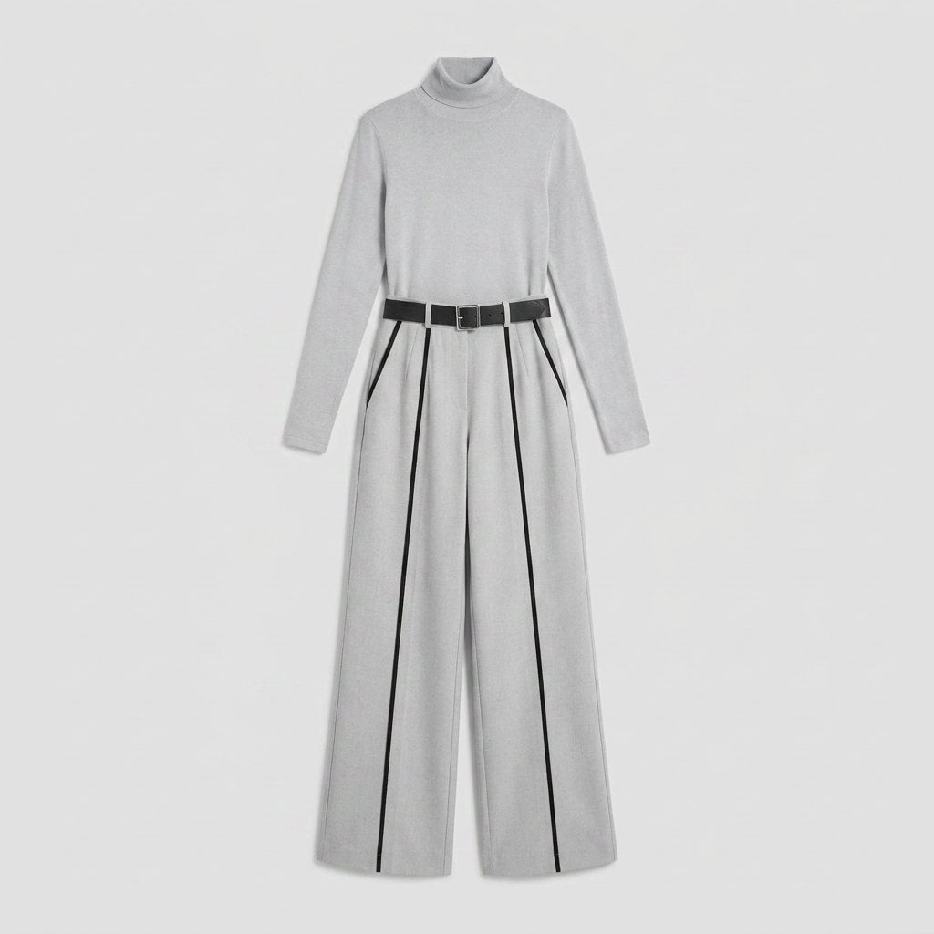 Mela | Elegant Jumpsuit Tailored Fit, Premium Knit