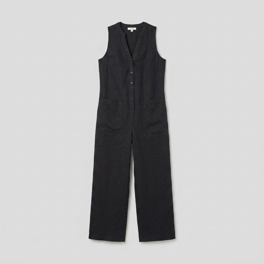 Mila | Jumpsuit Women Linen Blend, Elegant Sleeveless Design