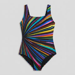 Mira | Beach Cover Up Striped, Premium Stretchable Fabric, Flattering Fit