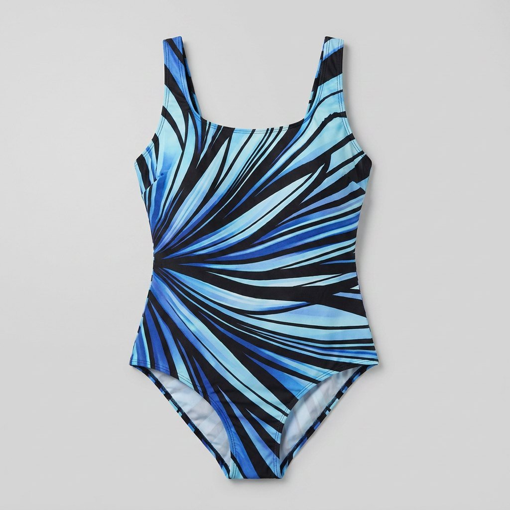 Mira | Beach Cover Up Striped, Premium Stretchable Fabric, Flattering Fit