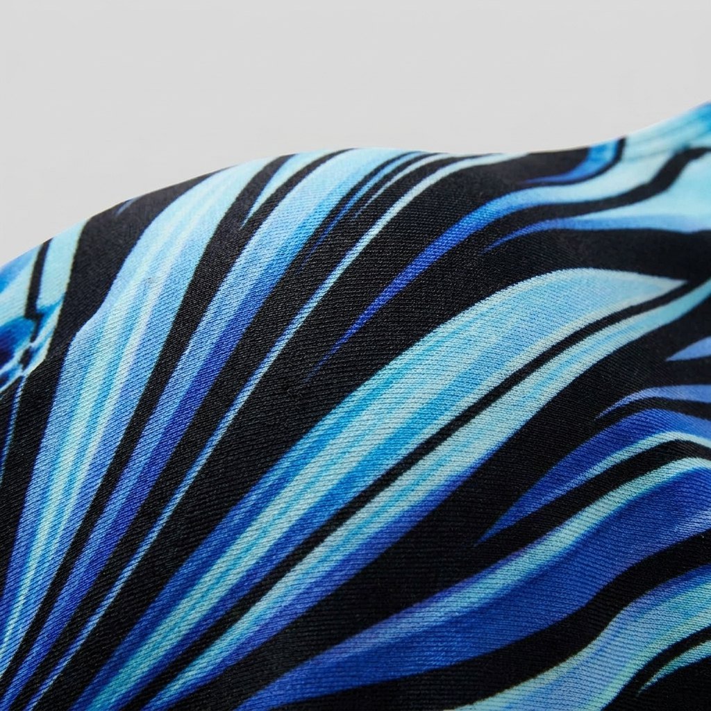 Mira | Beach Cover Up Striped, Premium Stretchable Fabric, Flattering Fit
