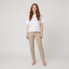 Mira | Women's Top Loose-Fit Linen, Breathable Design