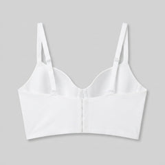 Mira Longline Bra | Lace, Supportive Tulle Lining
