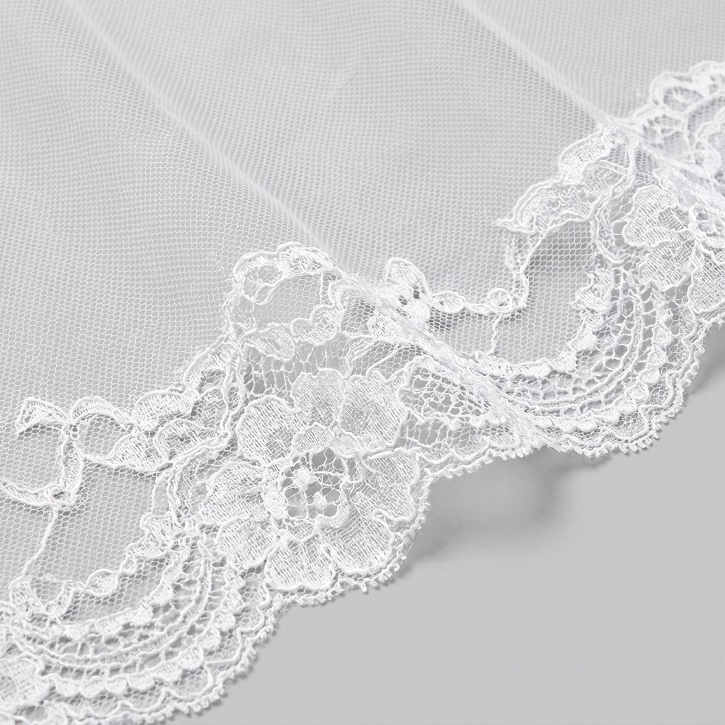 Mira Longline Bra | Lace, Supportive Tulle Lining