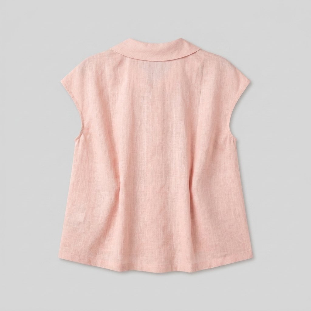 Mira Pintuck Top | Linen, A-Line Silhouette