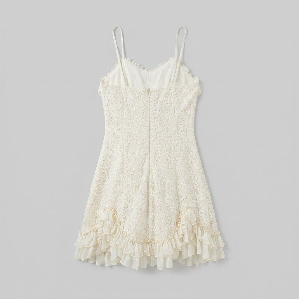 Misty | Cloud Dress Floral Lace, Slim-Fit Summer Dress for Women