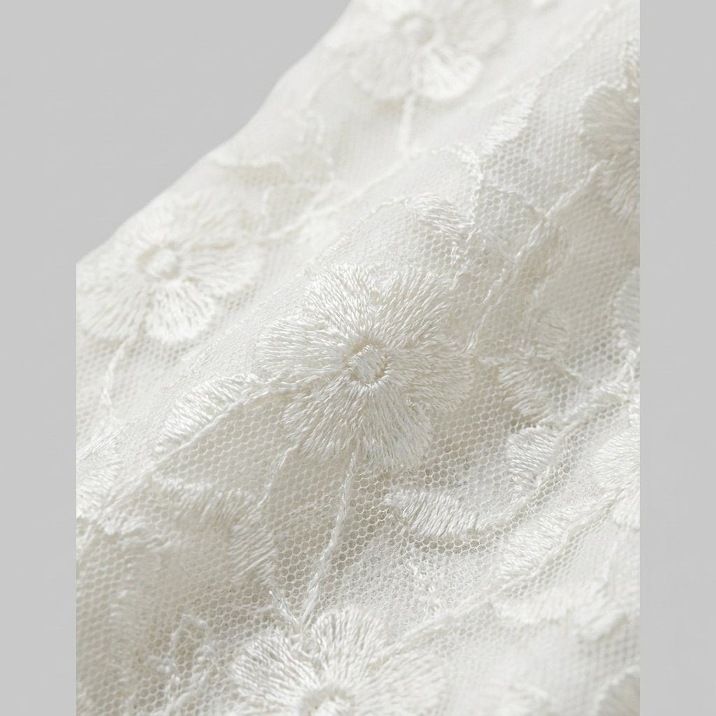 Misty | Cloud Dress Floral Lace, Slim-Fit Summer Dress for Women