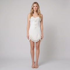 Misty | Cloud Dress Floral Lace, Slim-Fit Summer Dress for Women