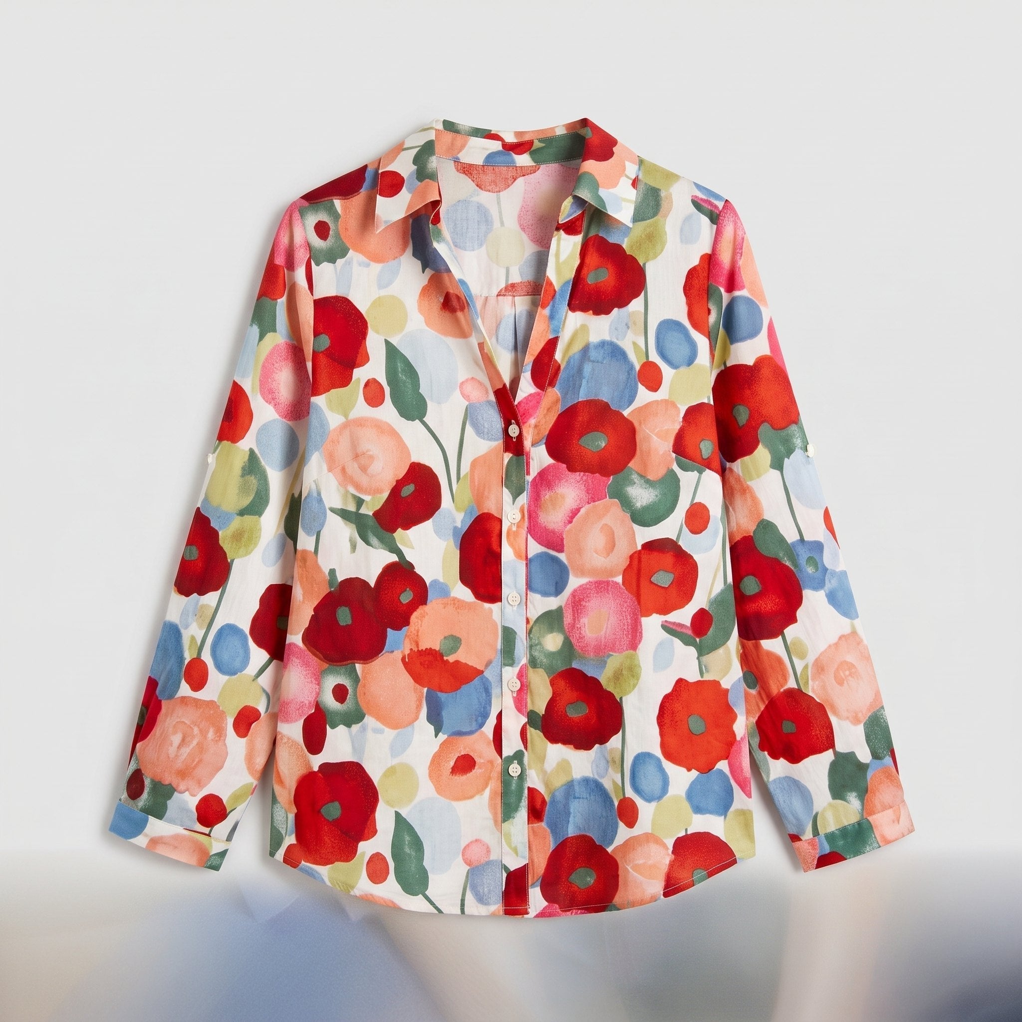 Mylene | Colourful Floral Blouse