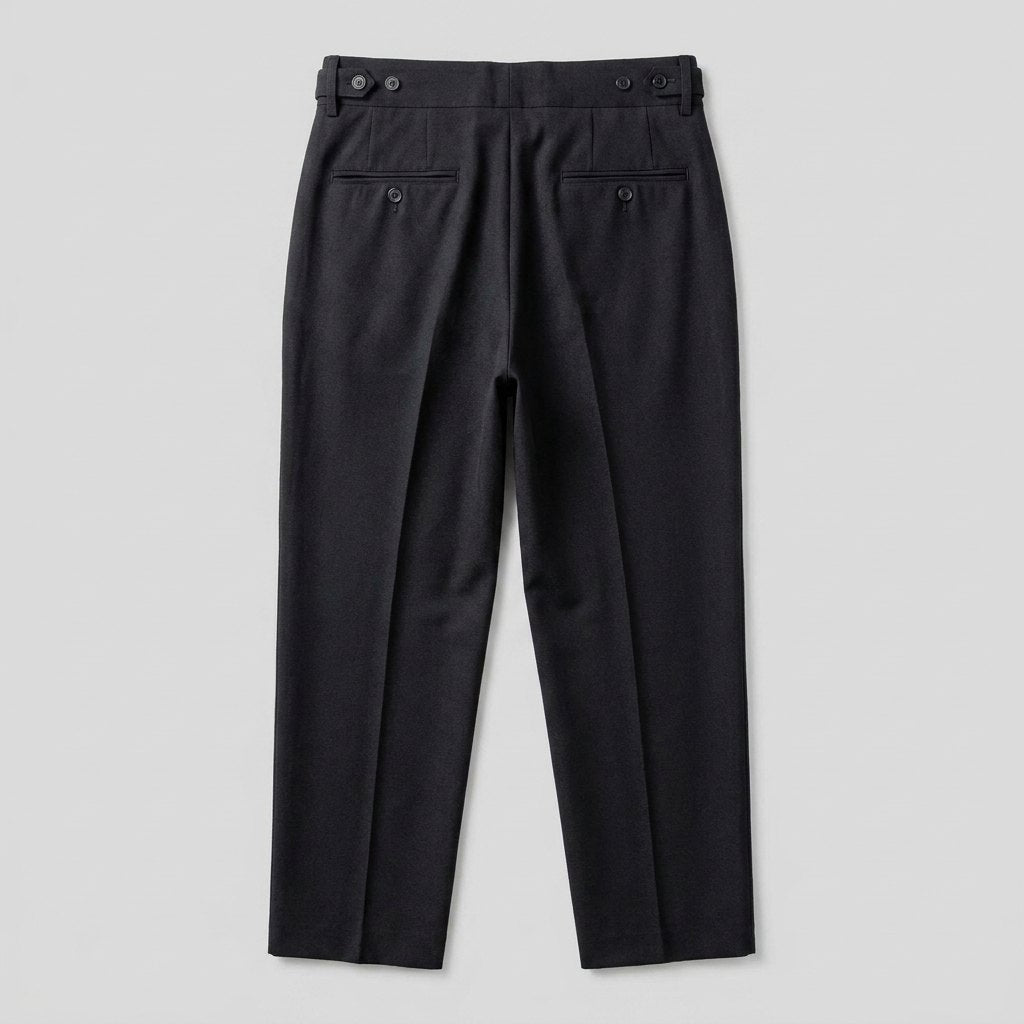 Noble Naples Pants | High-Waist, Straight Fit, Lightweight Polyester