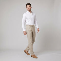 Noble Naples Pants | High-Waist, Straight Fit, Lightweight Polyester