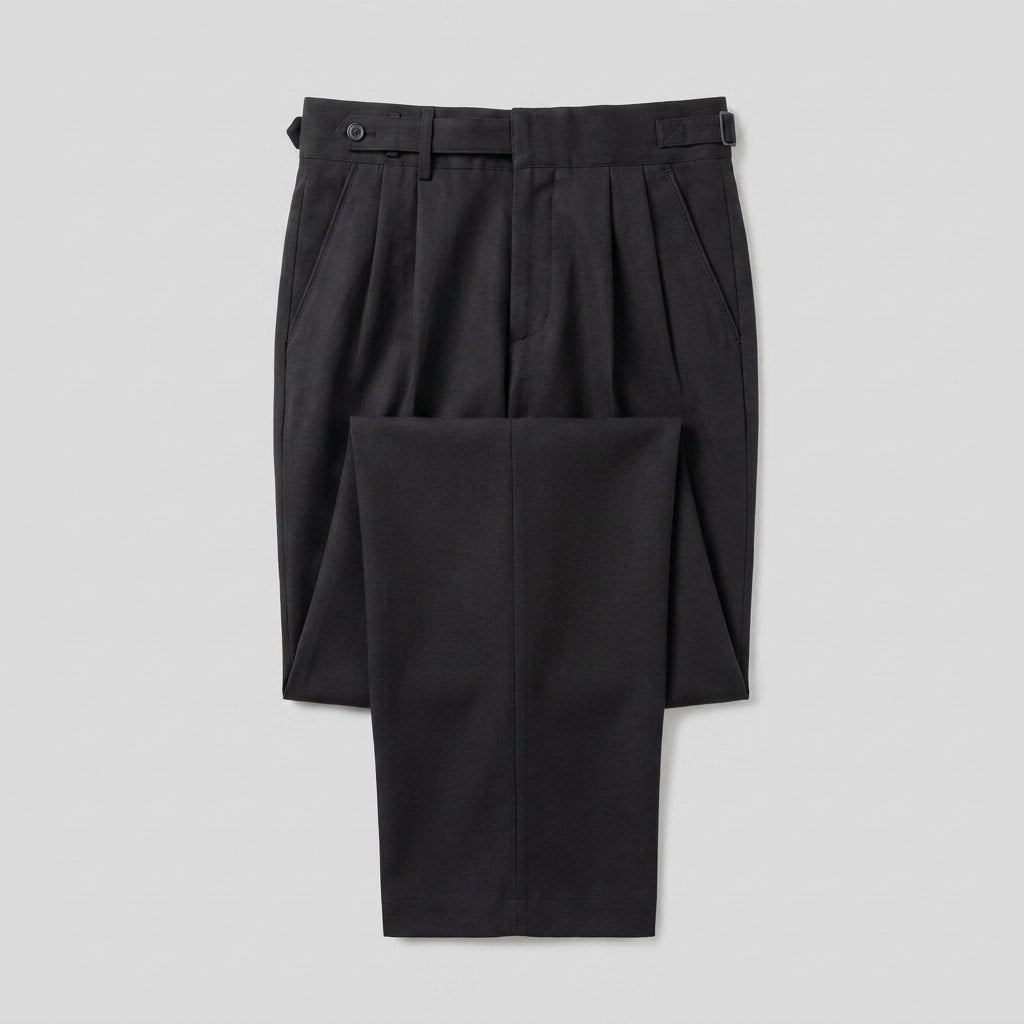 Noble Naples Pants | High-Waist, Straight Fit, Lightweight Polyester