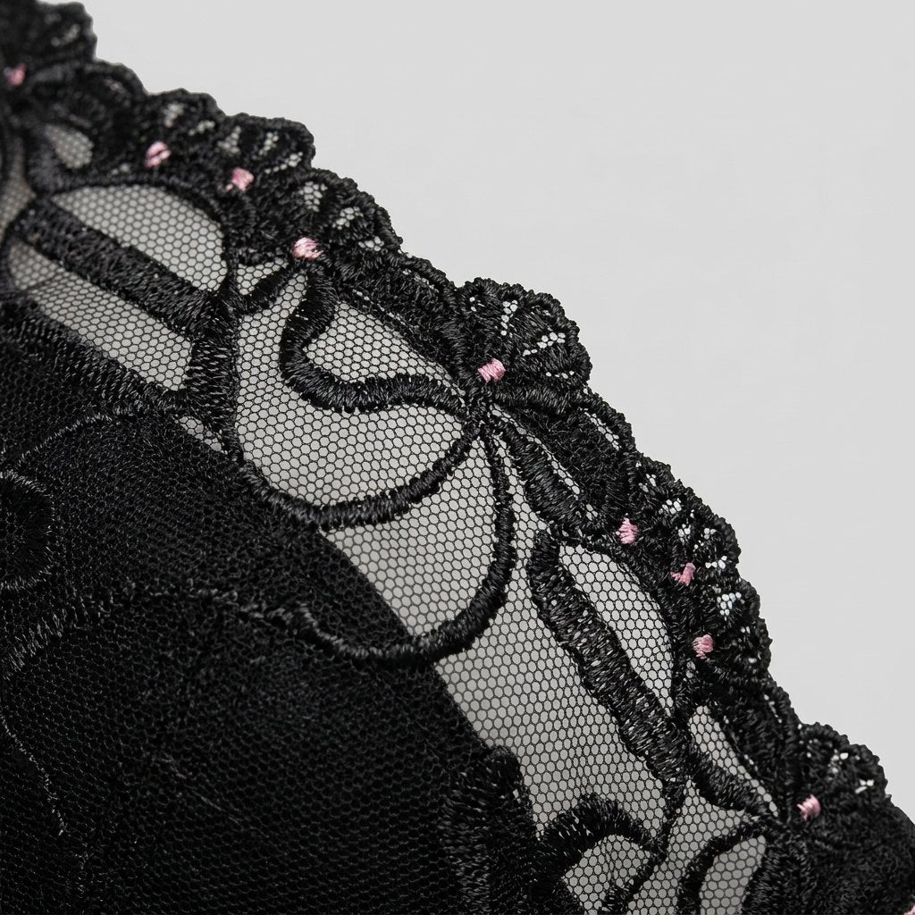 Nora Balconette Bra | Padded Tulle, Stylish Design
