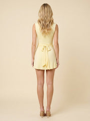 Norela Women's Dress | Modal Wrap, Plunge Neckline, A-Line Silhouette