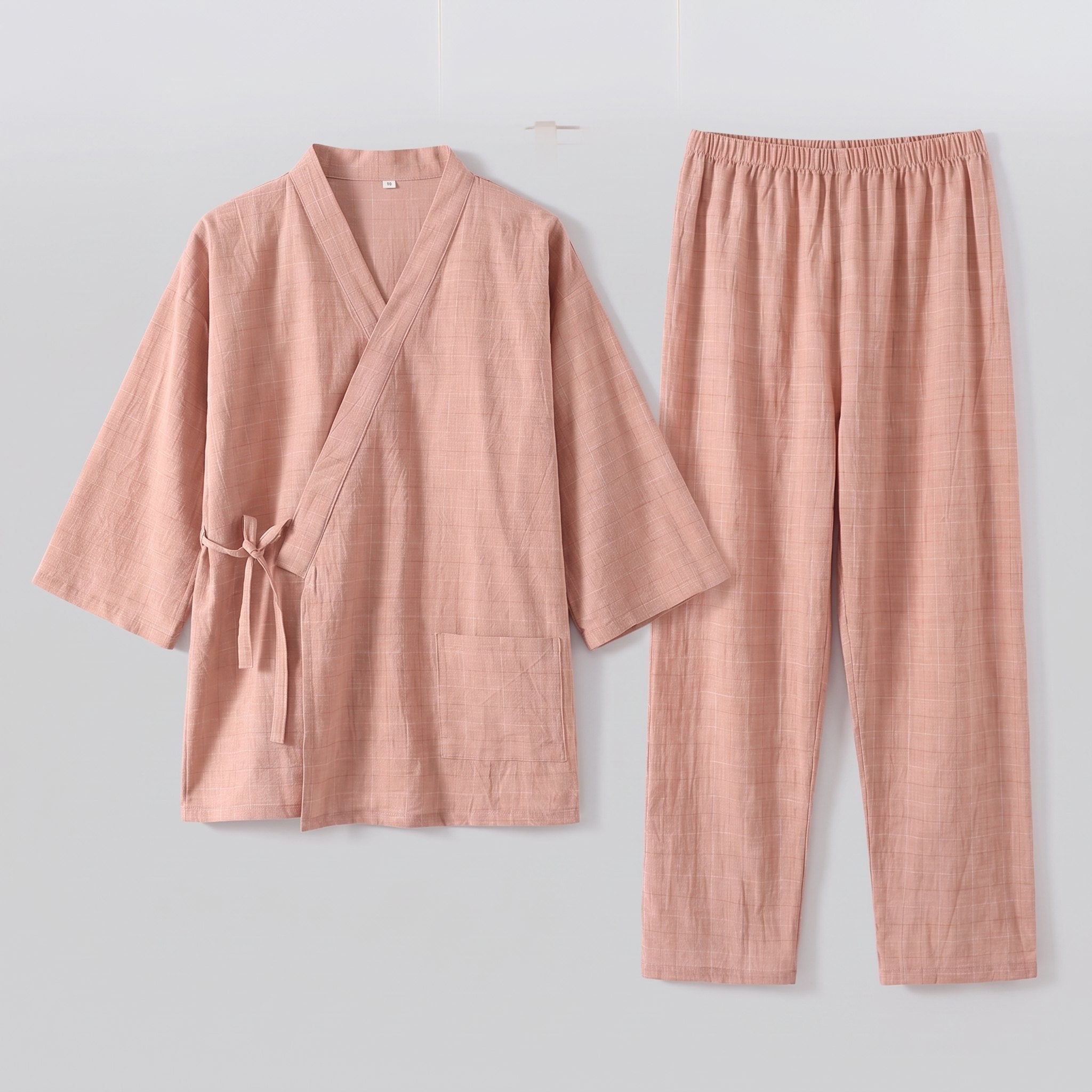Nuku Linen Wrap Set | Lightweight, Relaxed Fit, Kimono-Inspired