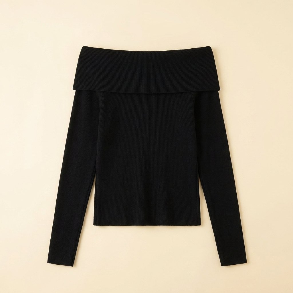 Olea | Women's Top Off Shoulder, Slim Fit Going Out Top