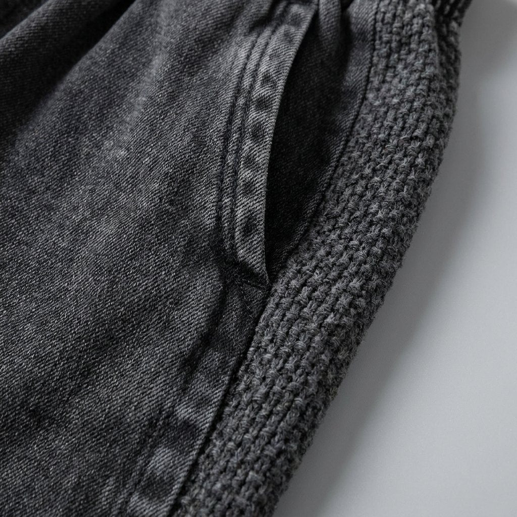 Palo | Denim Pants Plus Size, Stylish Patchwork Design