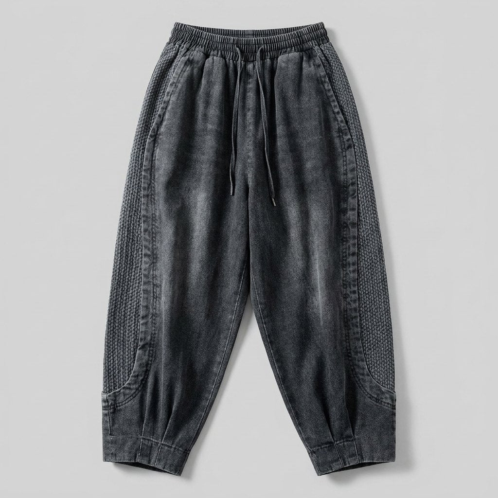 Palo | Denim Pants Plus Size, Stylish Patchwork Design