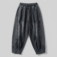 Palo | Denim Pants Plus Size, Stylish Patchwork Design