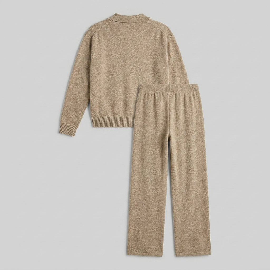 Panda | Knit Set Womens Premium Blend, Casual Two-Piece Set