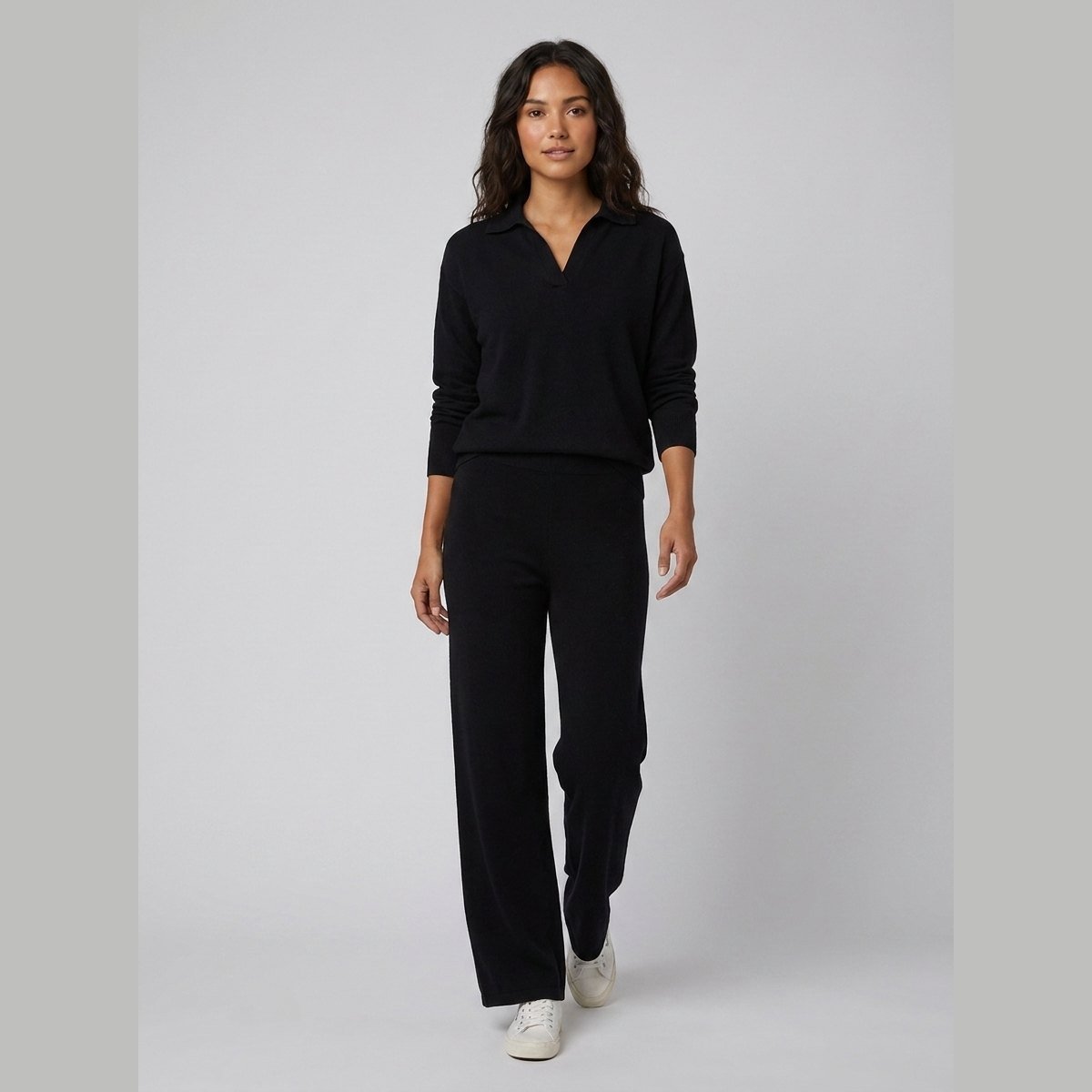 Panda | Knit Set Womens Premium Blend, Casual Two-Piece Set
