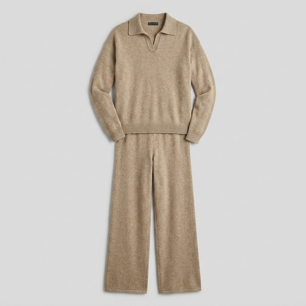 Panda | Knit Set Womens Premium Blend, Casual Two-Piece Set