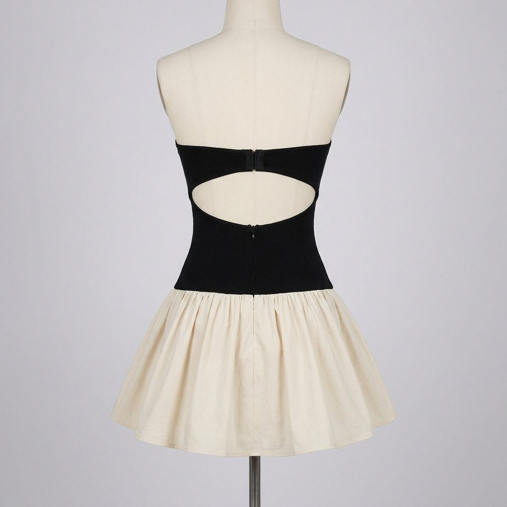 Pavé | Women's Dress Backless Jersey Summer Cocktail Dress