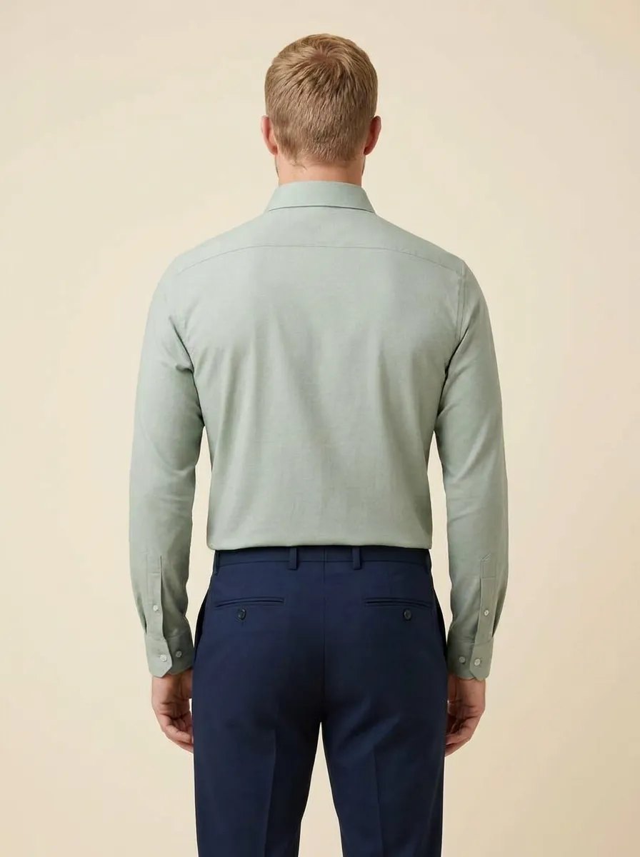 Paxon Men's Shirt | Performance Stretch, Wrinkle-Resistant Green