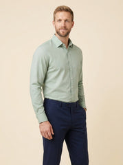 Paxon Men's Shirt | Performance Stretch, Wrinkle-Resistant Green