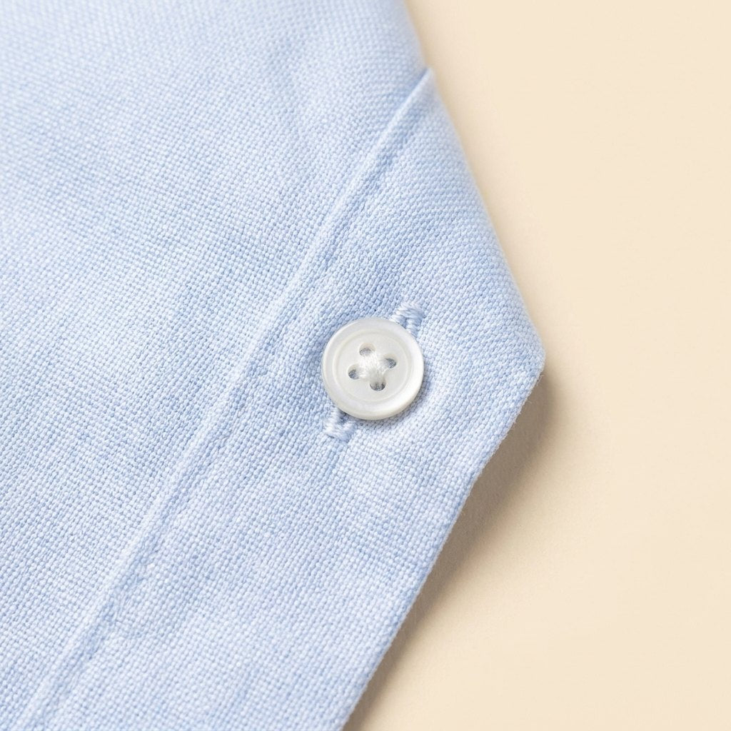Paxon Men's Shirt | Performance Stretch, Wrinkle-Resistant Light Blue