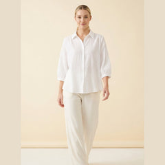 Pinky | Women's Shirt Oversized Cotton, Bracelet Sleeve