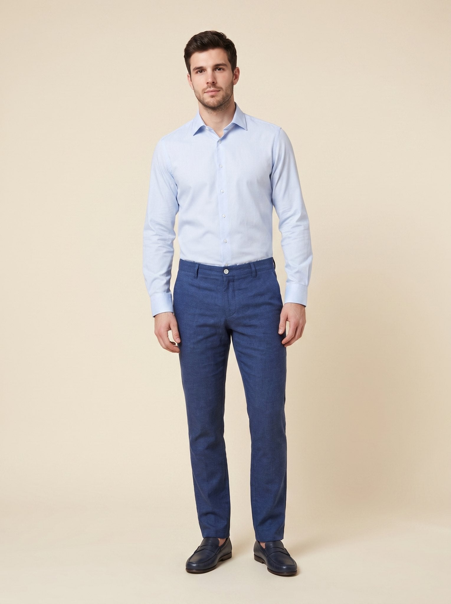 Plyer Linen Trousers | Wrinkle-Resistant, 4-Way Stretch