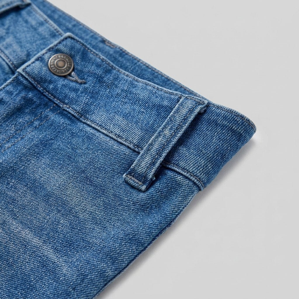 Polo Wide Leg Jeans | High Waisted Stretch Denim, Black
