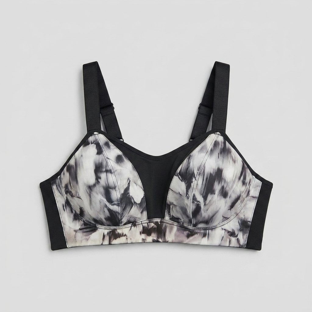Pomo Empower High Support Sports Bra | Lightly Padded, Convertible Straps
