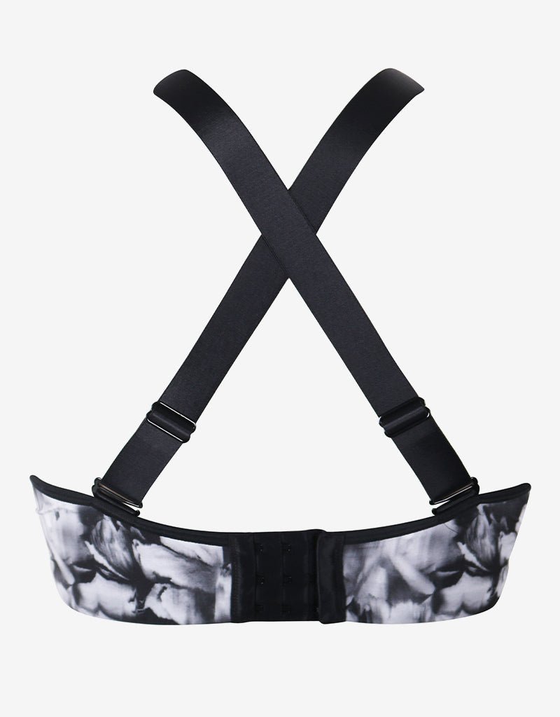 Pomo Empower High Support Sports Bra | Lightly Padded, Convertible Straps