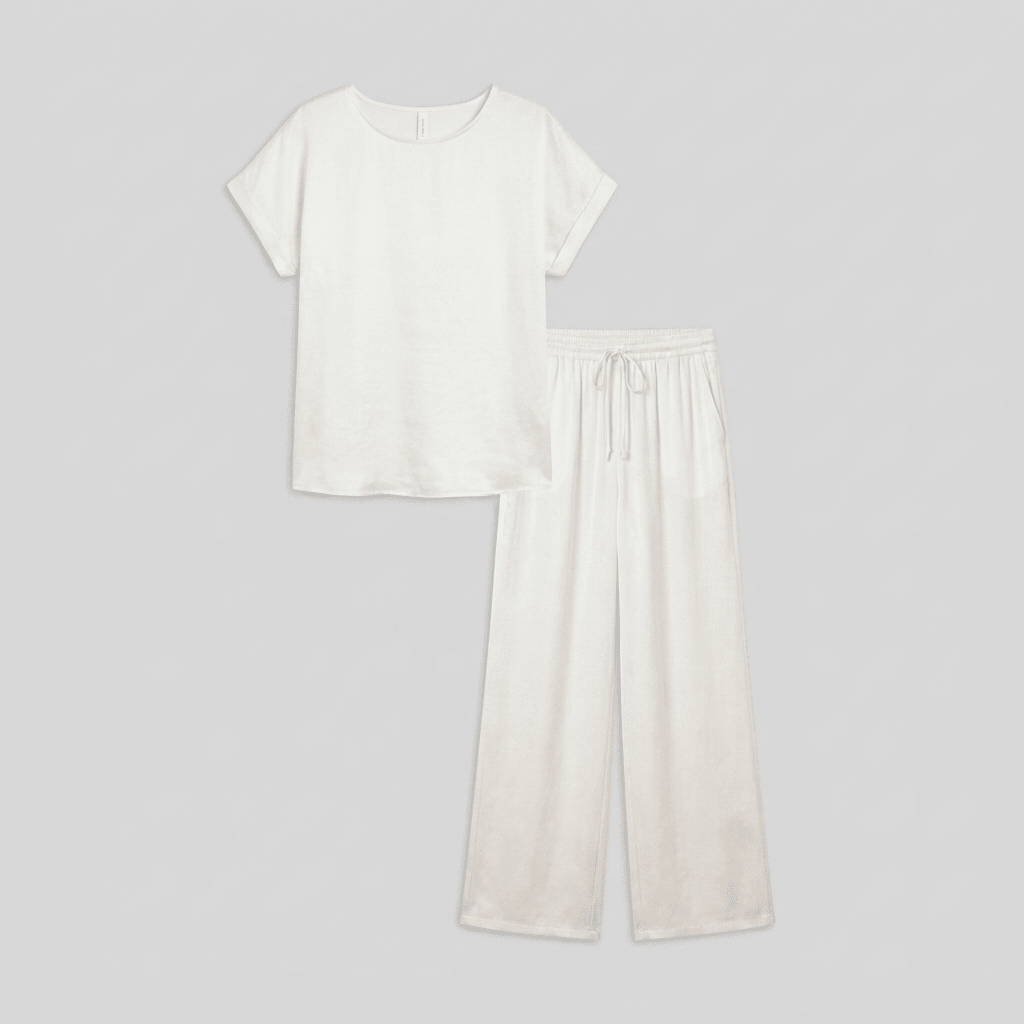 Ravina Two Piece Set | Silky Fabric, Relaxed Fit Co Ord Sets Women