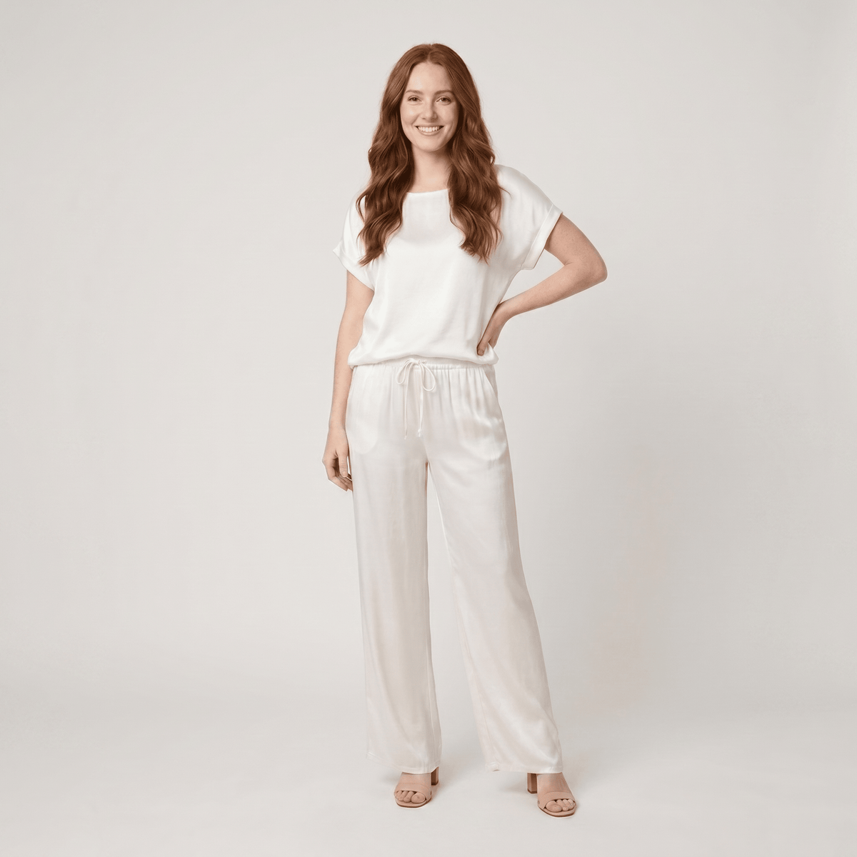Ravina Two Piece Set | Silky Fabric, Relaxed Fit Co Ord Sets Women