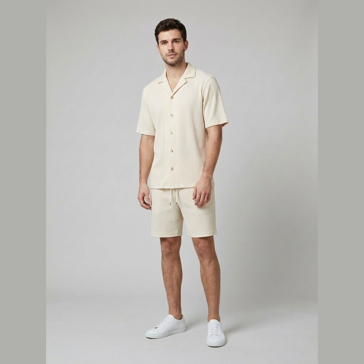 Relaxtic Shirt and Shorts Set | Lightweight, Relaxed Fit for Men