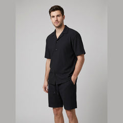 Relaxtic Shirt and Shorts Set | Lightweight, Relaxed Fit for Men
