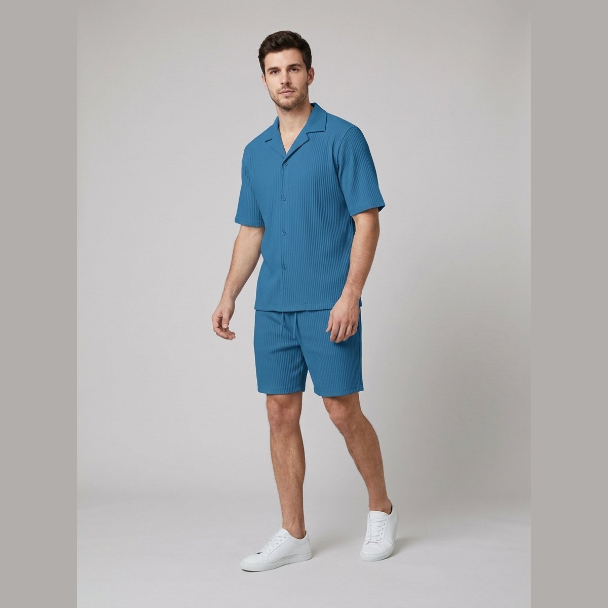 Relaxtic Shirt and Shorts Set | Lightweight, Relaxed Fit for Men