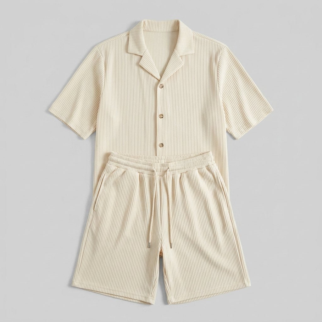 Relaxtic Shirt and Shorts Set | Lightweight, Relaxed Fit for Men